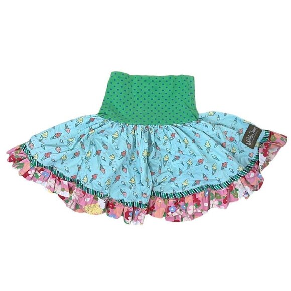 Matilda Jane Wonderful Parade Ice Cream Social Circle Skirt size 4 - Picture 1 of 8
